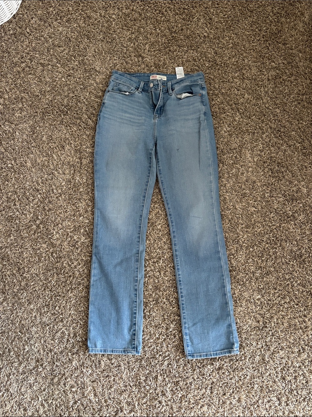 Signature by Levi Strauss Light Blue Straight Leg Women's Jeans